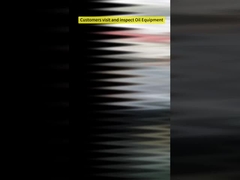 Los clientes visitan e inspeccionan los equipos de petróleo