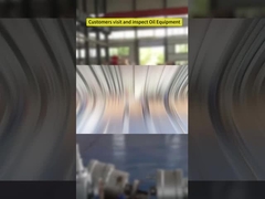 Los clientes visitan e inspeccionan los equipos de petróleo